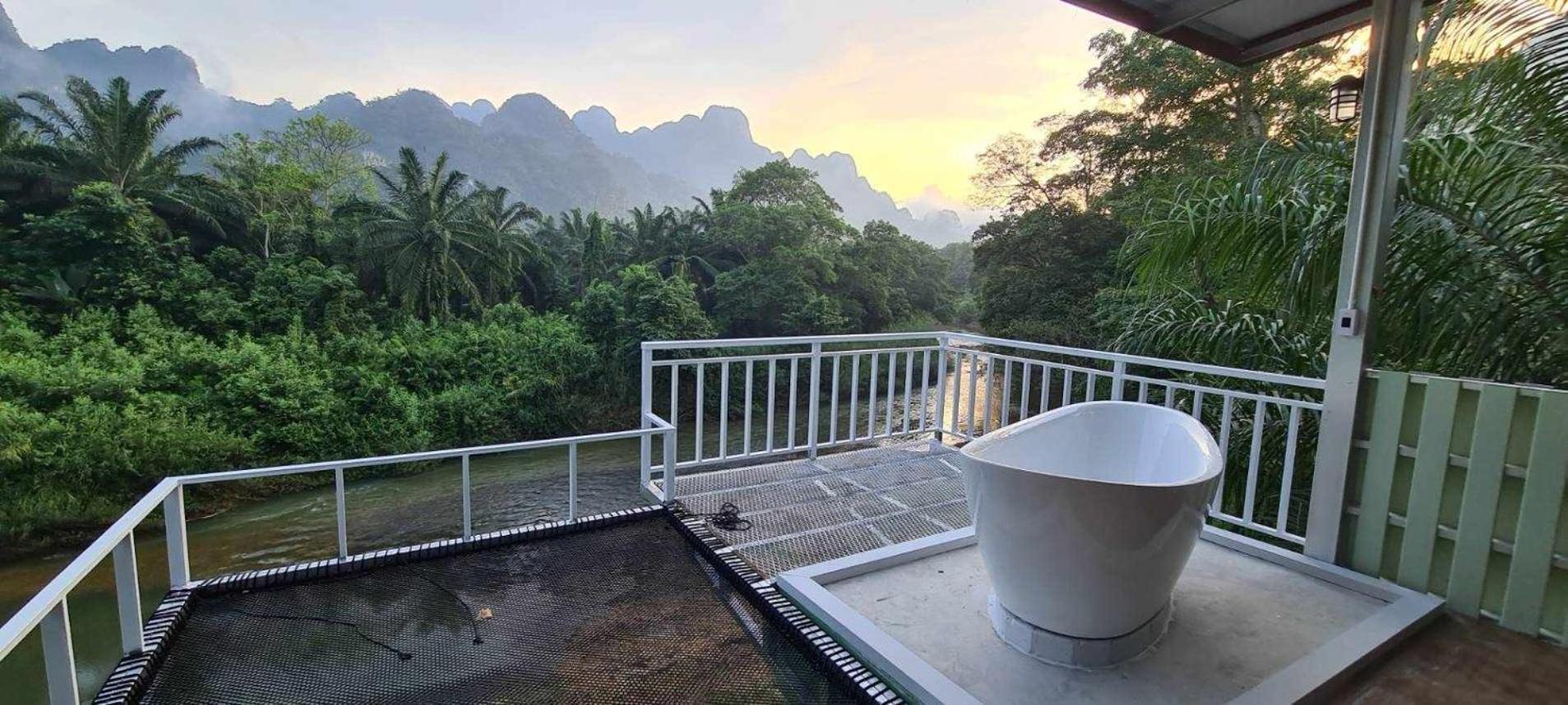 Phu Siab Mhok@Khaosok Hotell Khao Sok National Park Eksteriør bilde